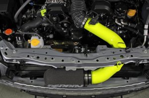 Subaru BRZ Performance Air Intake - Perrin Performance - Cold Air Intake - Neon Yellow - `22-`25